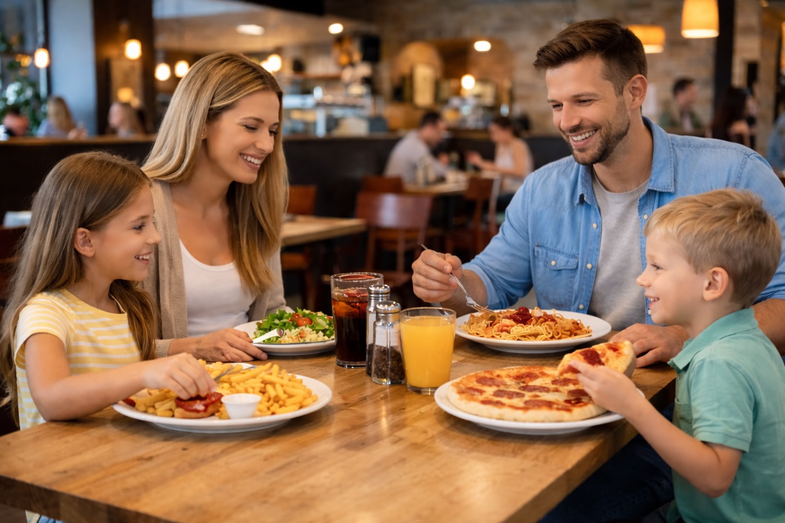 Average Cost of Eating Out Per Month in the U.S. (2026 Guide) 2 average cost of eating out in the united states with family dining at restaurant