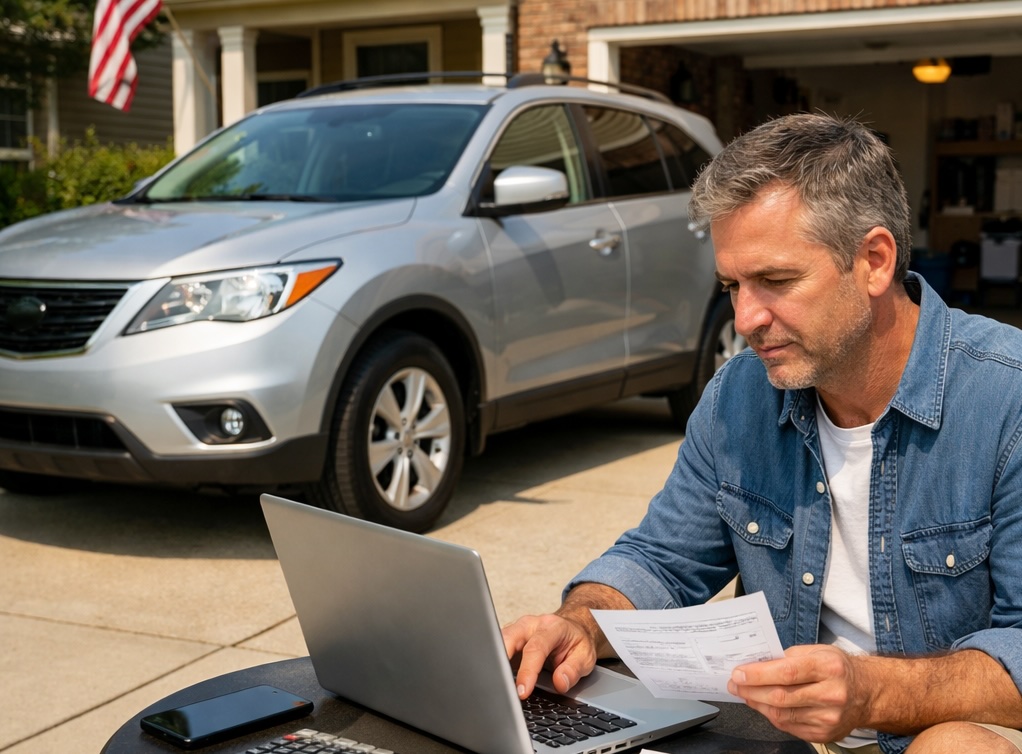 average cost of owning a car per month united states budget