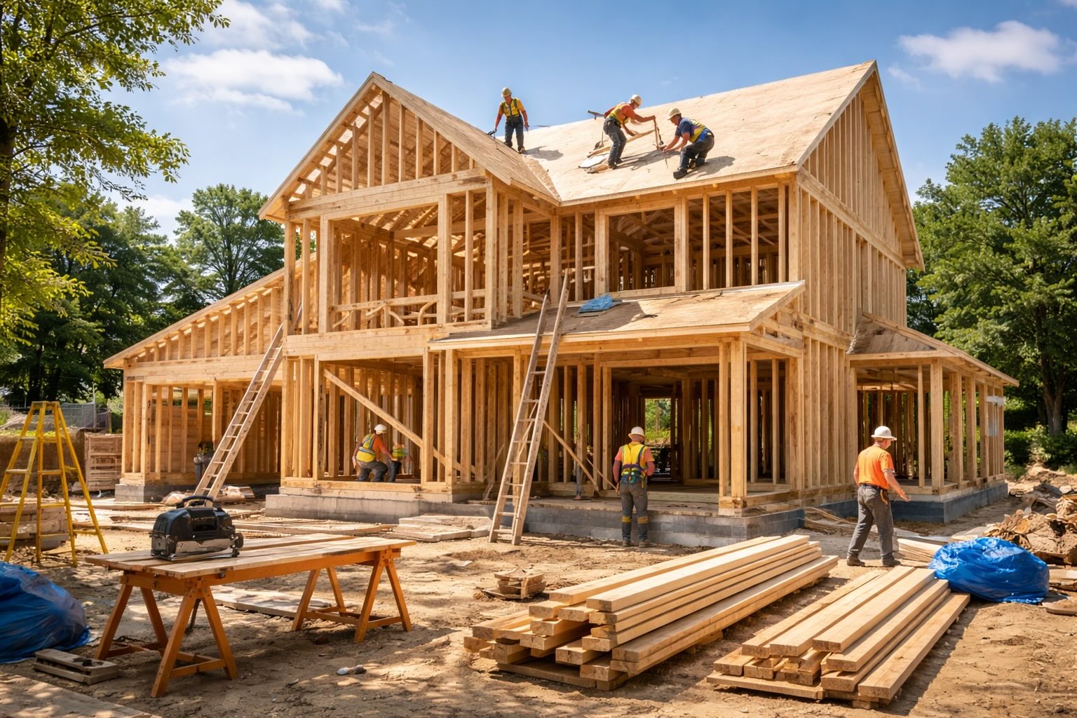 average cost per square foot build house united states construction