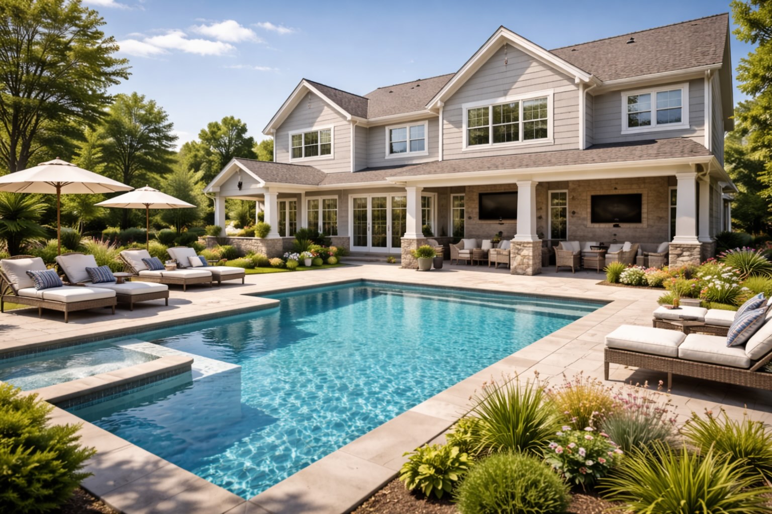 average cost inground pool united states backyard pool
