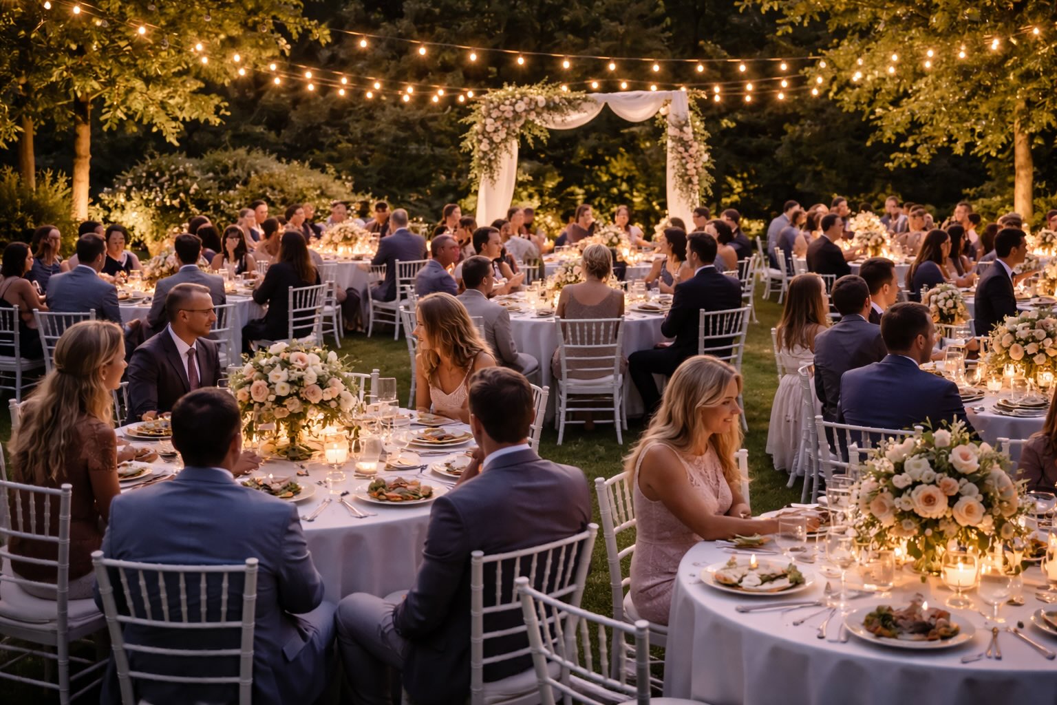 average wedding cost 100 guests united states reception