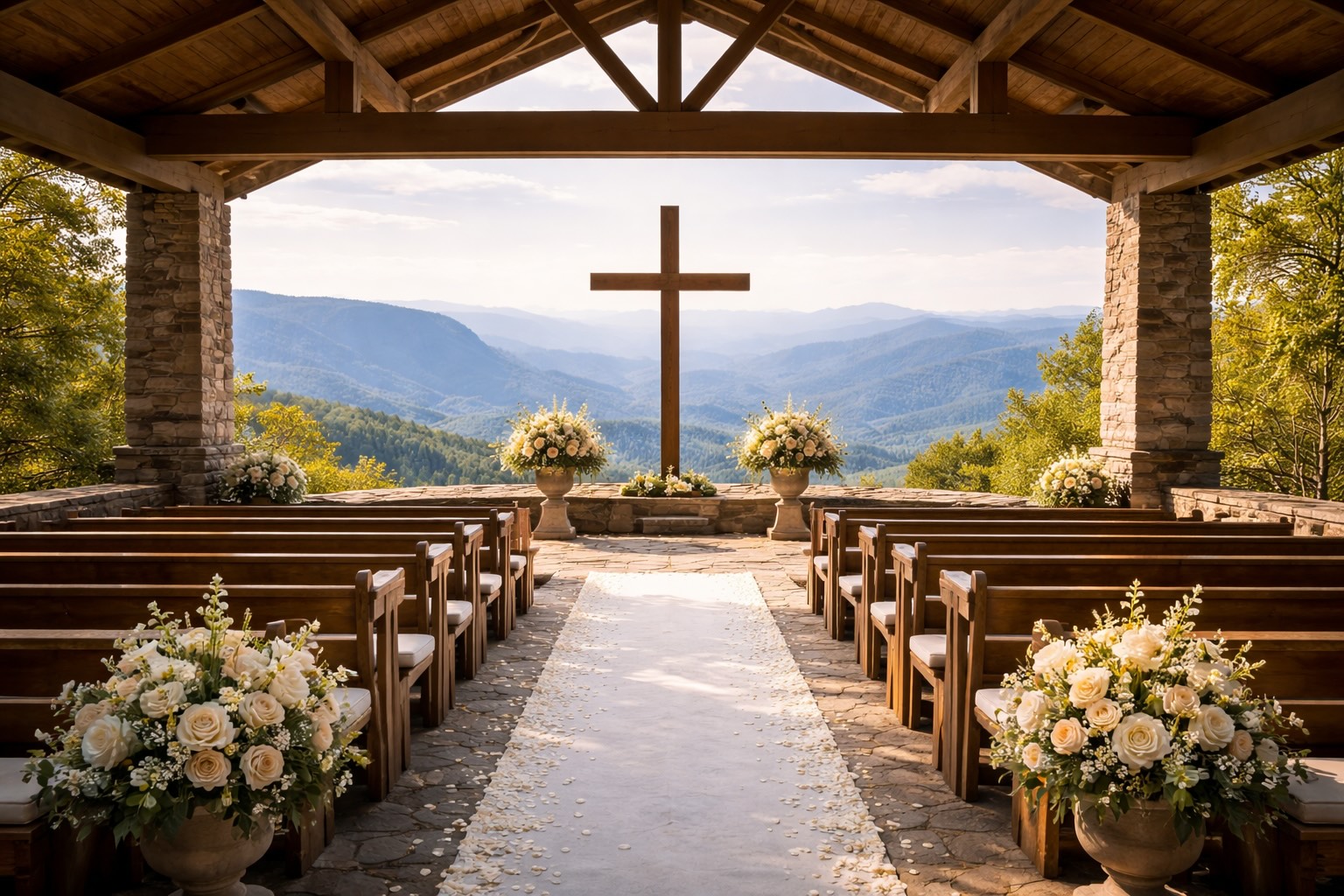 pretty place chapel wedding cost south carolina mountain chapel
