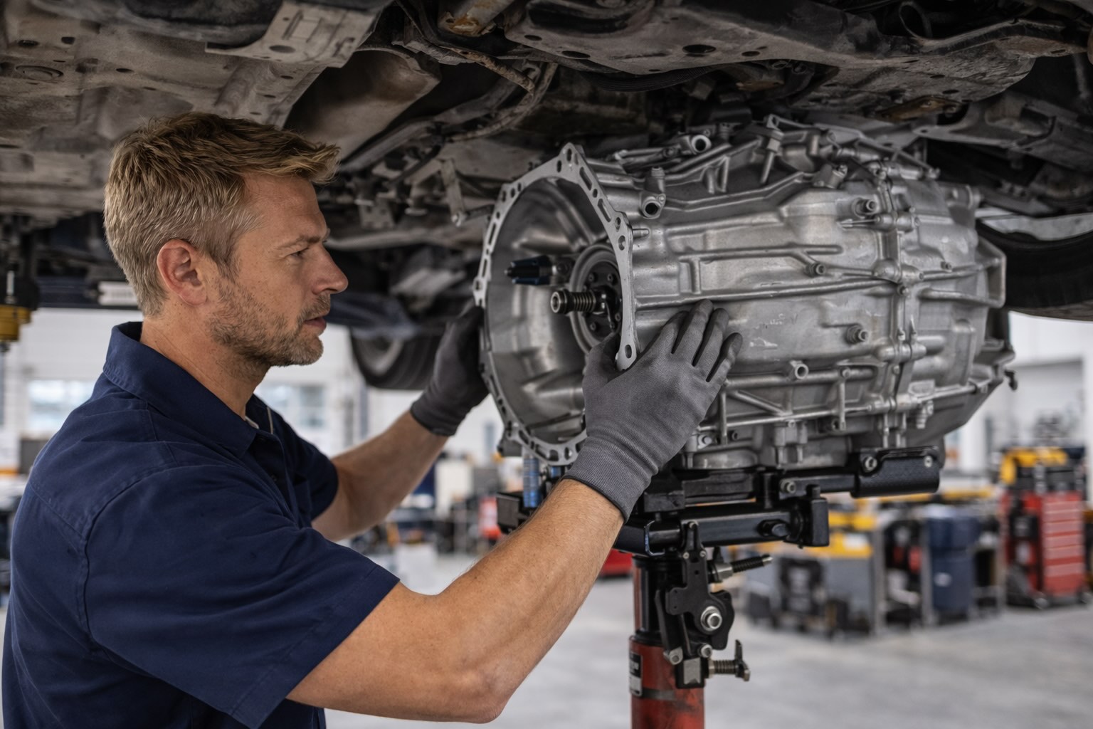 transmission replacement cost mechanic replacing transmission